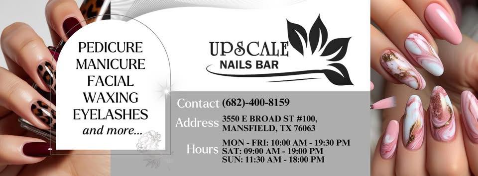 Upscale Nails Bar logo